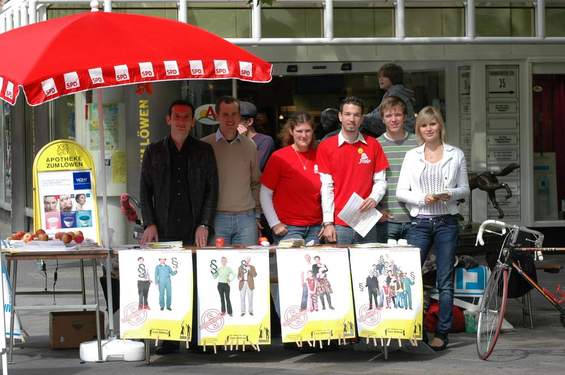 Jusos-Studiengeb&uuml;hrenklagestand