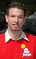 Juso-Vorsitzender Martin Wilhelm