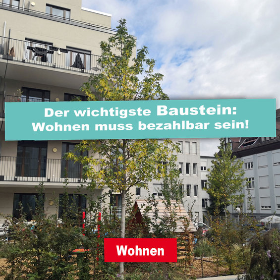 Kommunalwahlprogramm - Wohnen