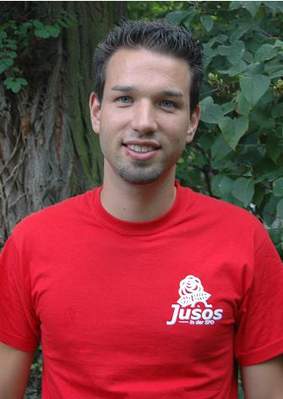 Juso Vorsitzender Martin Wilhelm